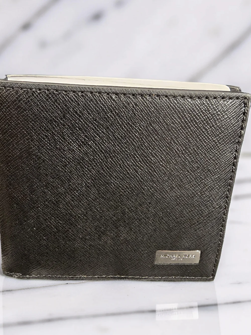Michael Kors Men's Andy Slim Billfold Wallet Saffiano Leather NIB